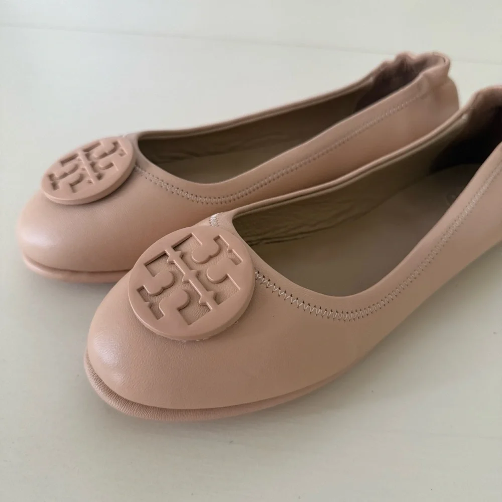 Tory Burch Minnie Travel Ballet Flats 9.5 - Picture 7 of 8